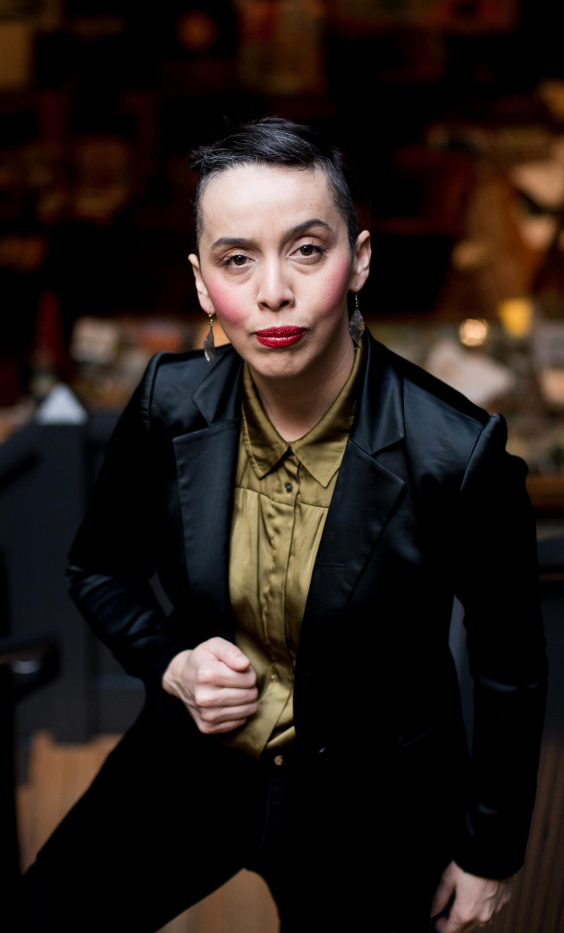 This image shows the cover art for Edna Vazquez's album, "Te Esperaba."